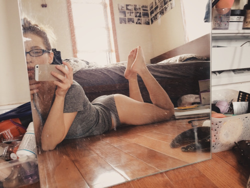 Anonymous taking a selfie