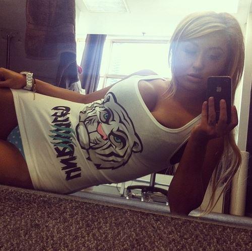 Anonymous taking a selfie