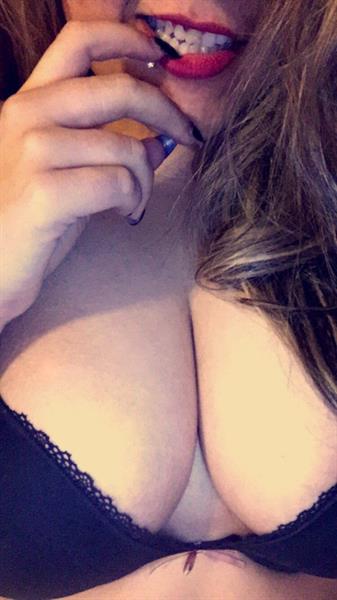 Anonymous in lingerie taking a selfie