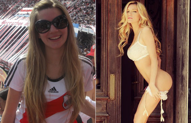 Micaela Breque in lingerie