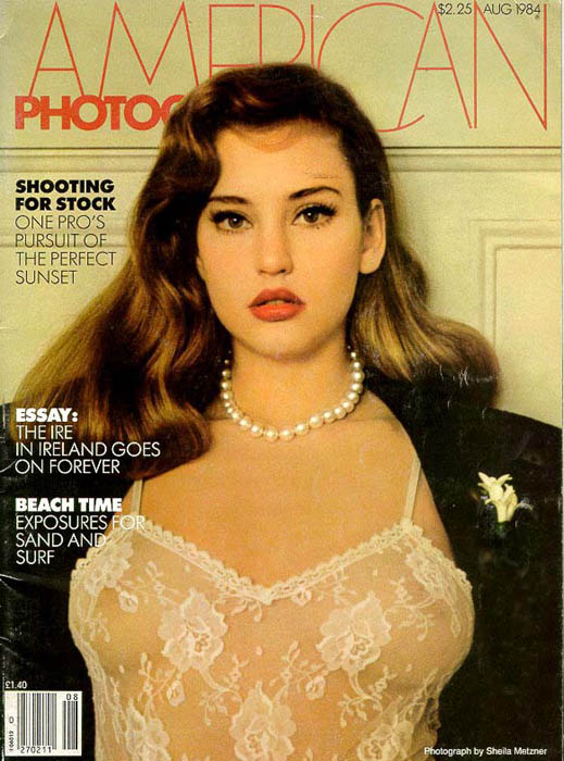 Jill Goodacre in lingerie