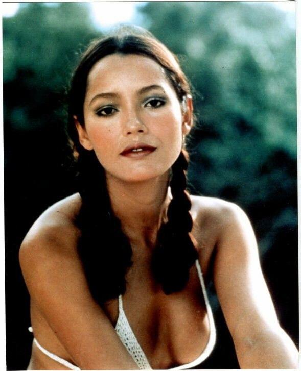 Barbara Carrera in a bikini