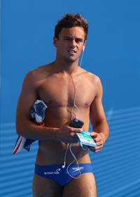 Tom Daley in a bikini