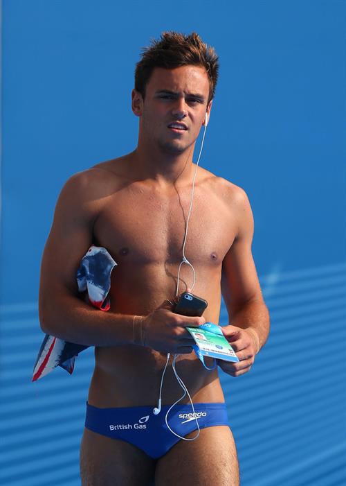 Tom Daley in a bikini
