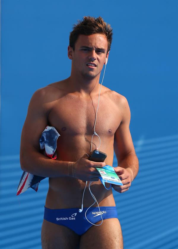 Tom Daley in a bikini