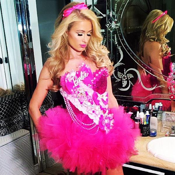 Paris Hilton as Barbie