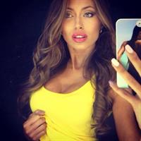 Galinka Mirgaeva taking a selfie