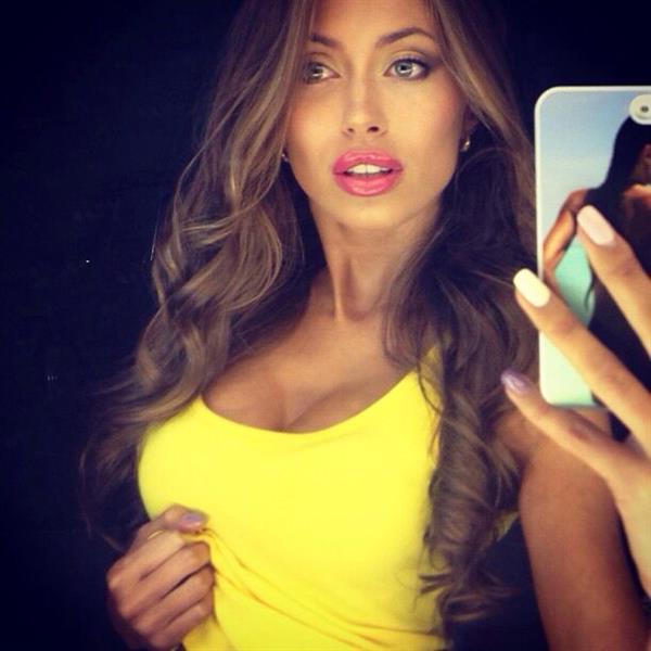 Galinka Mirgaeva taking a selfie