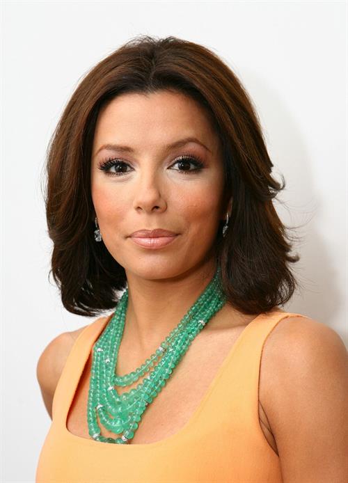 Eva Longoria promoting her film Over Her Dead Body 
