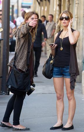 Ashley Greene in Paris on September 4, 2010