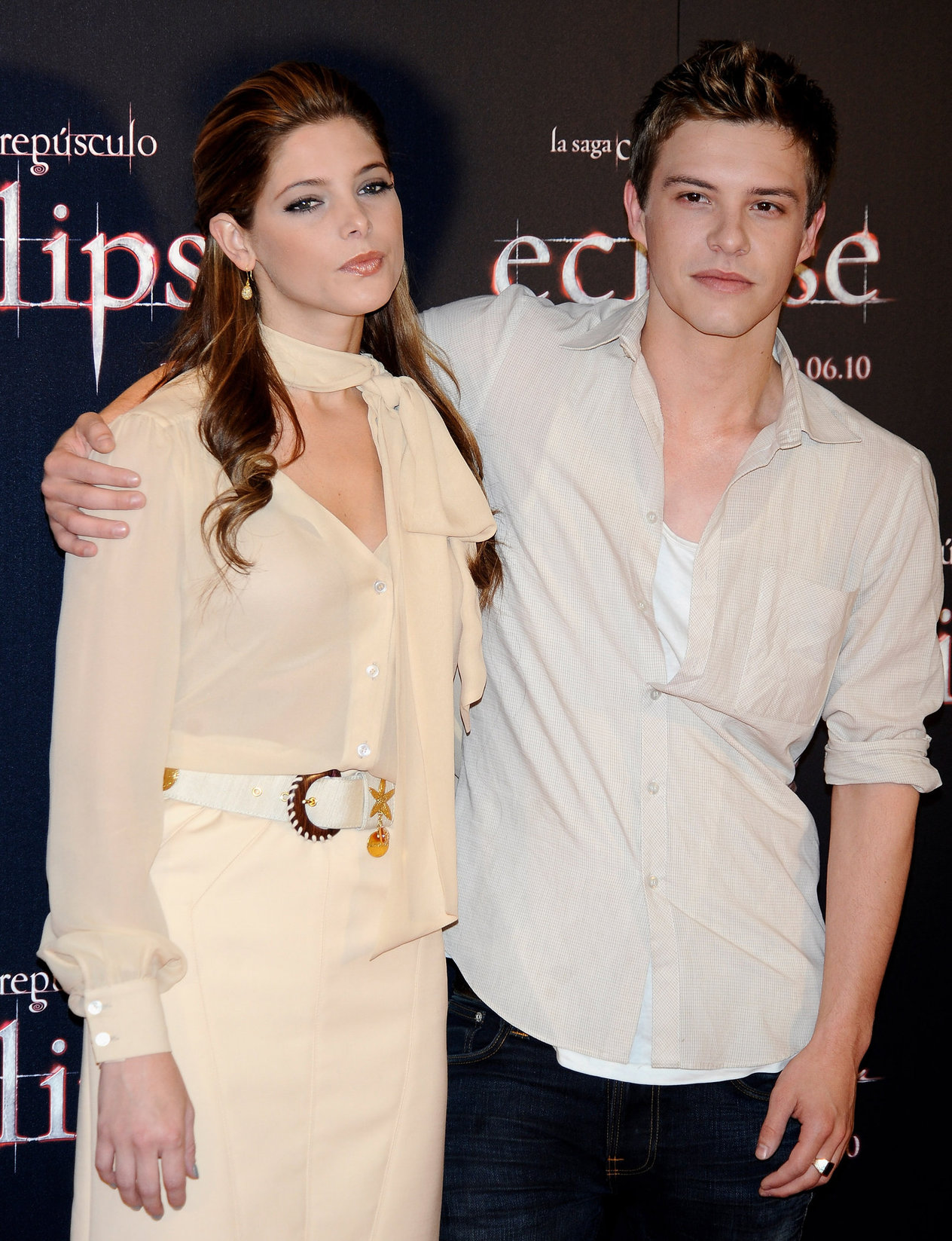 Ashley Greene photocall for the Twilight Saga Eclipse on June 28, 2010 in Madrid, Spain
