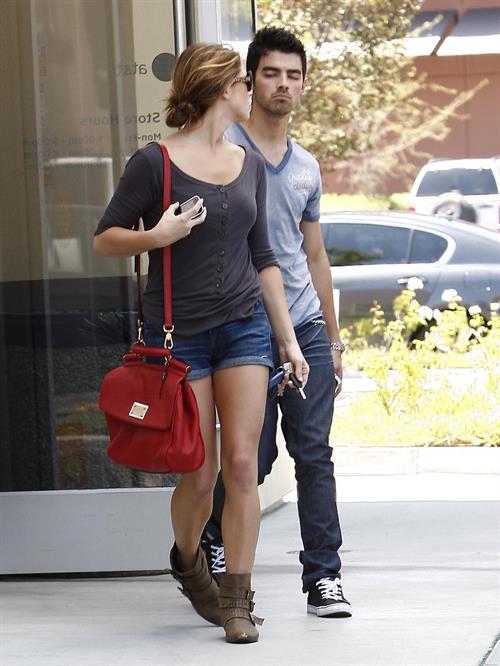 Ashley Greene walking around in Studio City on August 9, 2010