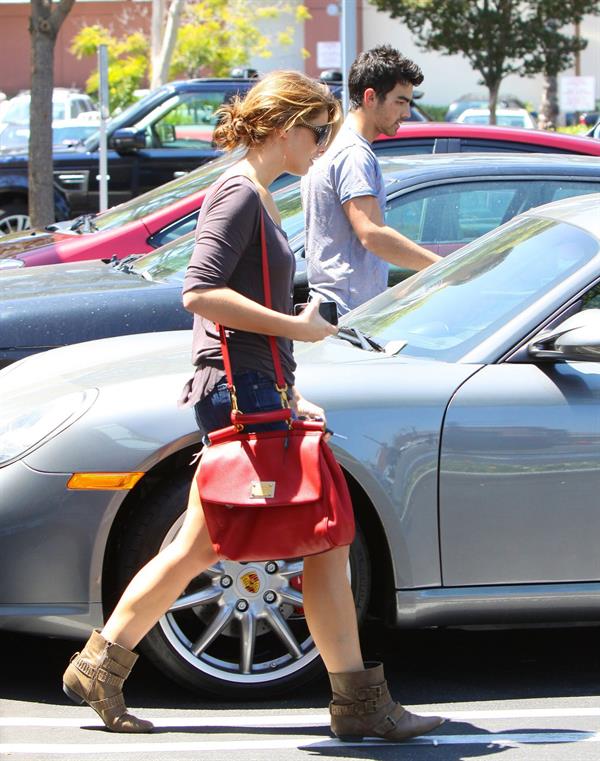 Ashley Greene walking around in Studio City on August 9, 2010