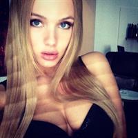 Olya Abramovich taking a selfie