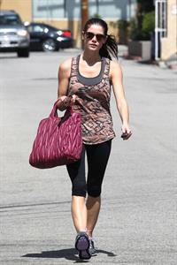 Ashley Greene leaving the gym in Studio City on May 30, 2012