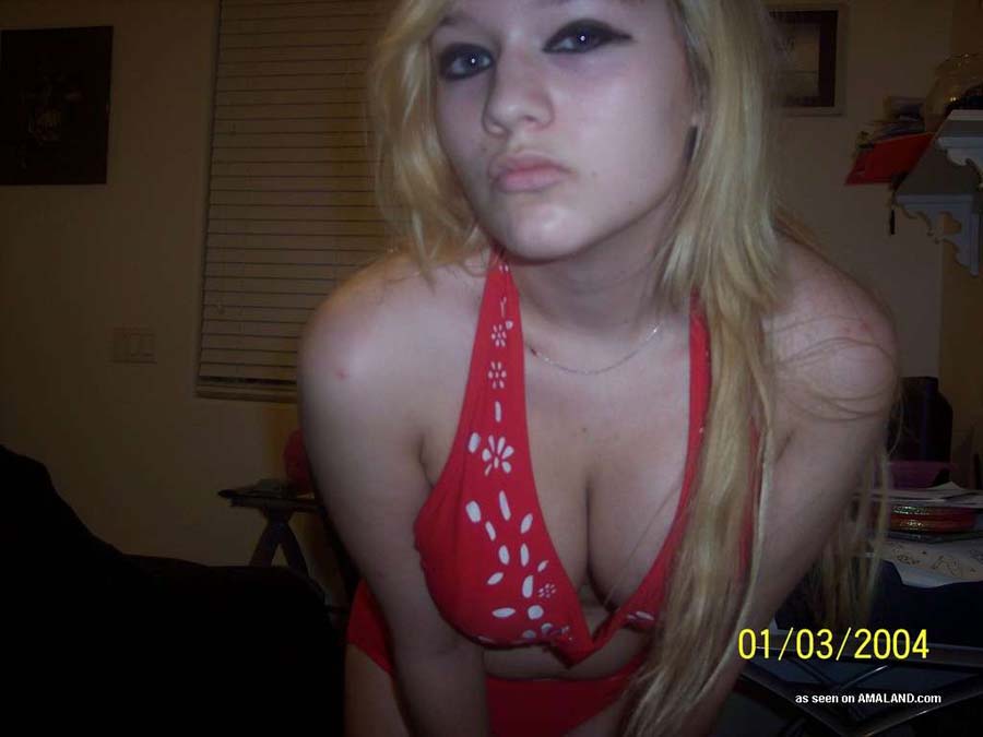 Anonymous in a bikini