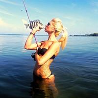 Anonymous in a bikini