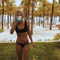 Natalie E in a bikini