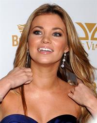 Amber Lancaster OK Magazine and Britweek Oscars party at the London West Hollywood on February 25, 2011 