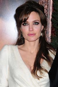 Angelina Jolie the Tourist world premiere in New York on December 6, 2010
