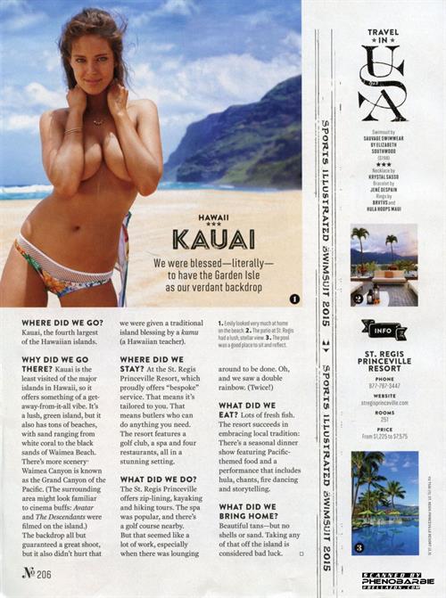 Emily Didonato Sports Illustrated Photoshoot