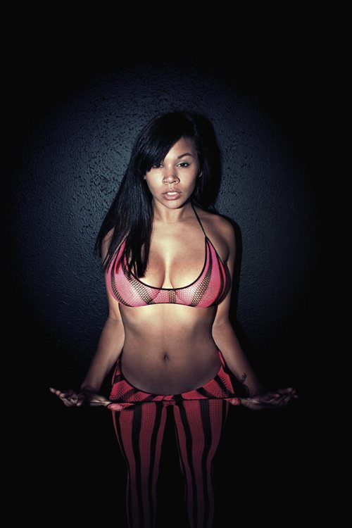 Anonymous in a bikini