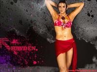 Diana Hayden in a bikini