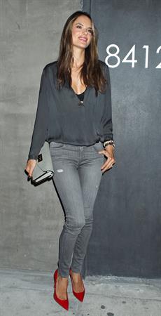 Alessandra Ambrosio - The NARS 8412 Melrose Boutique opening