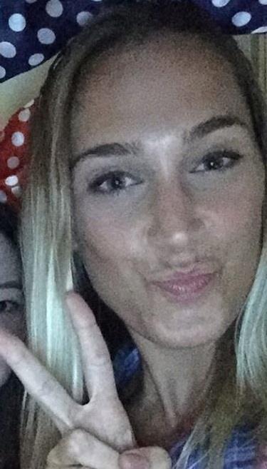 Chloe Steinbeck taking a selfie