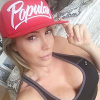 Samantha Saint taking a selfie