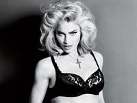 Madonna in lingerie
