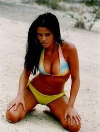 Alexandra Lascar in a bikini