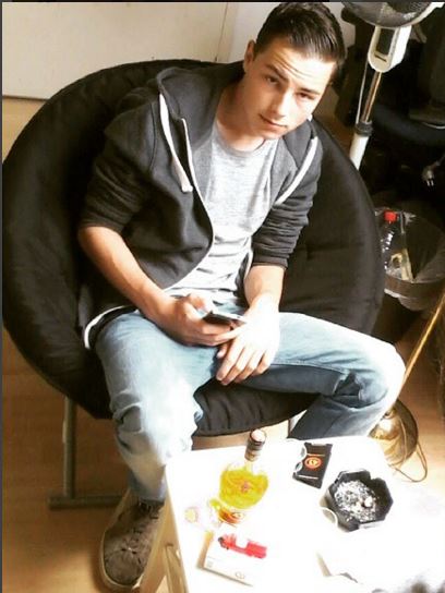 Anonymous taking a selfie