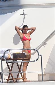 Nina Dobrev in a bikini