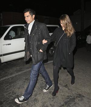 Jessica Alba out for dinner at Matsuhisa Restaurant in Beverly Hills on March 22, 2012