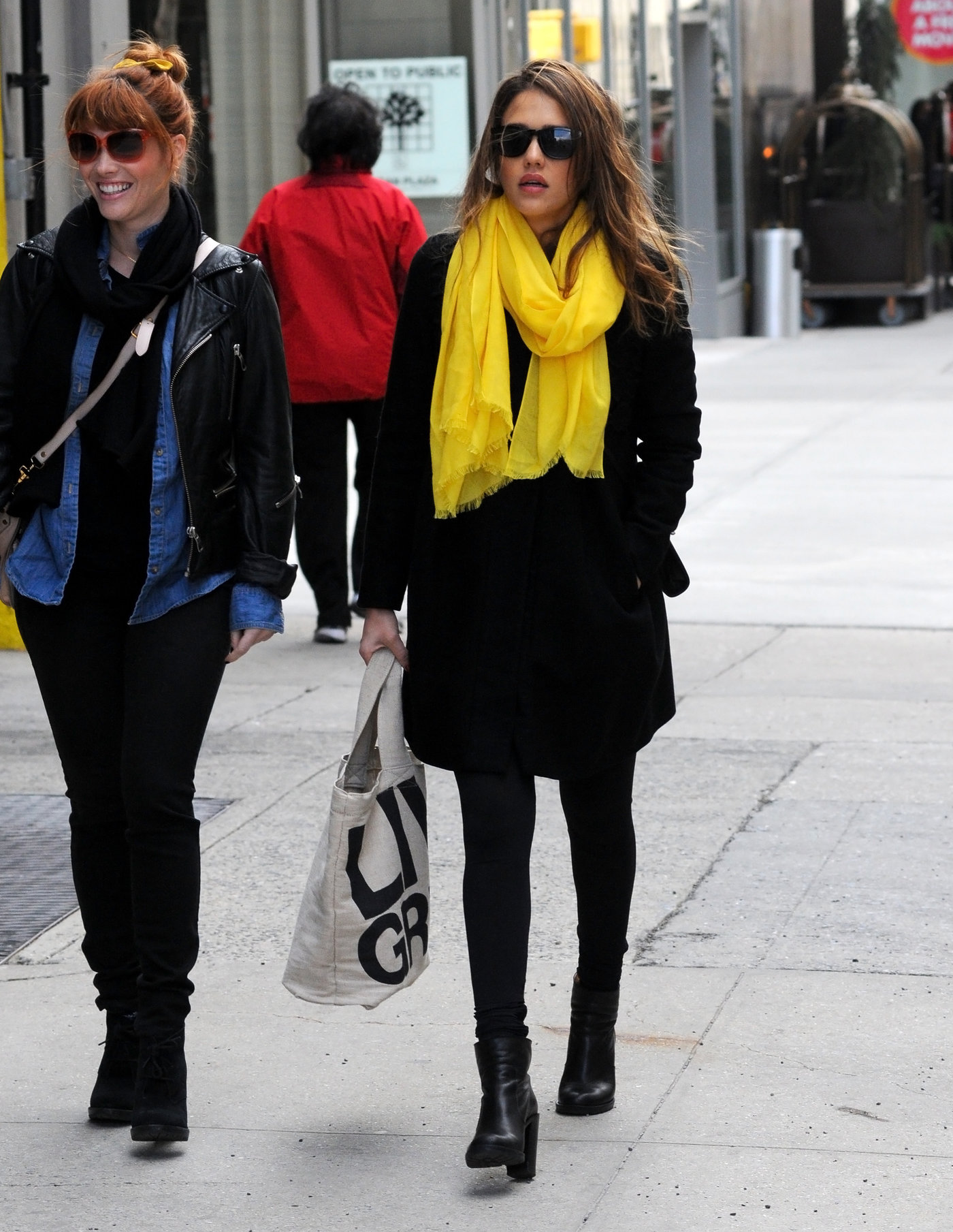 Jessica Alba out and about in New York on March 9, 2012