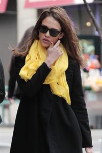 Jessica Alba out and about in New York on March 9, 2012