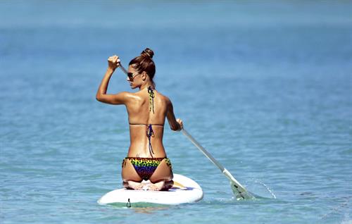 Alessandra Ambrosio in a bikini