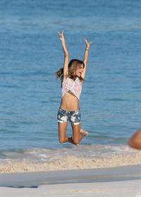 Alessandra Ambrosio in a bikini