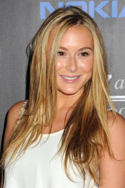 Alexa Vega arrives at ESPN The Magazine 4th Annual 'Body Issue' Party at Belasco Theatre on July 10, 2012 in Los Angeles, California. 
