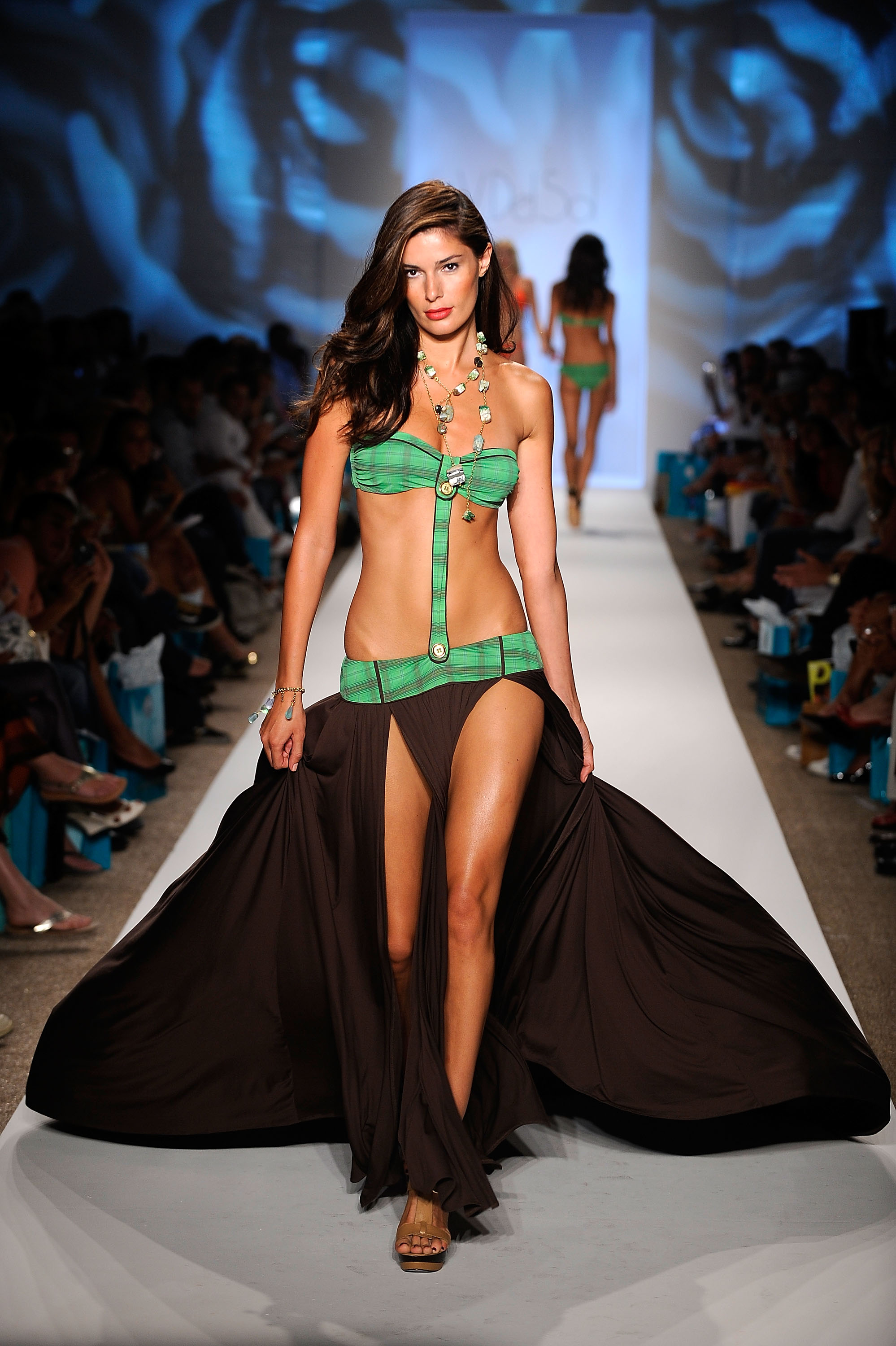 Alice Panikian in lingerie