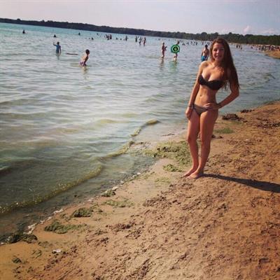 Anonymous in a bikini