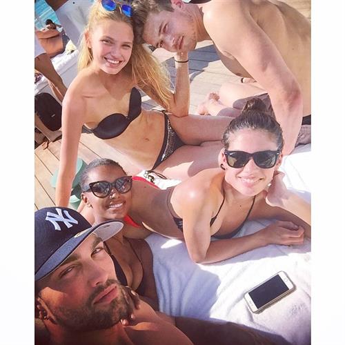 Romee Strijd in a bikini