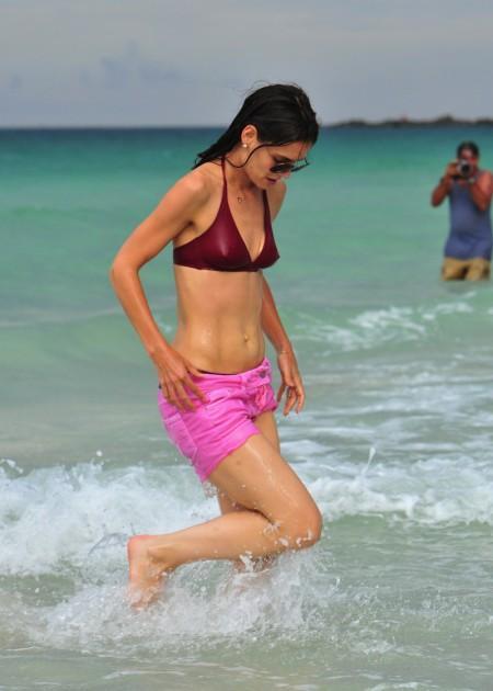 Katie Holmes in a bikini