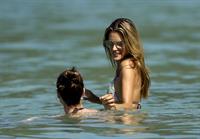 Alessandra Ambrosio Saint Barthelemy Candids on January 22, 2009 