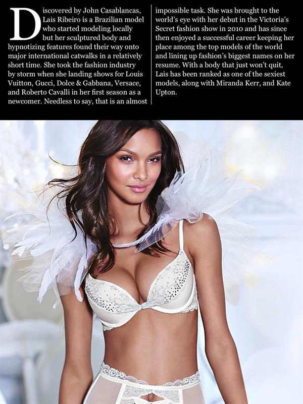 Lais Ribeiro in lingerie