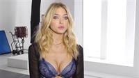 Martha Hunt in lingerie