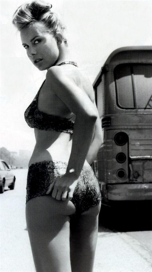 Xenia Seeberg in a bikini