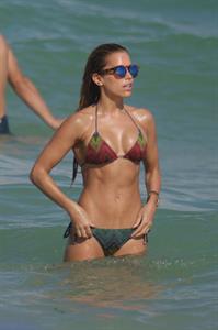 Sylvie van der Vaart in a bikini