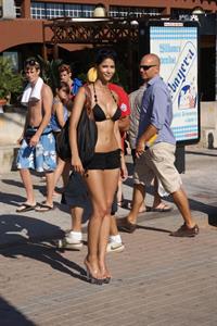 Micaela Schäfer in a bikini